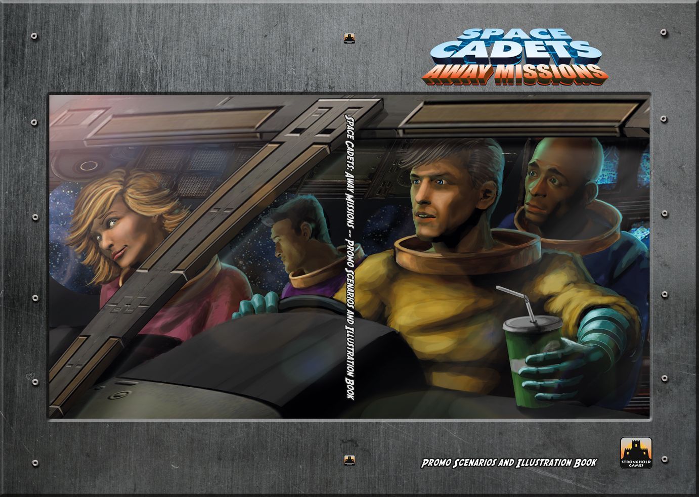 Coperta Space Cadets: Away Missions – Promo Scenarios and Illustrations Book