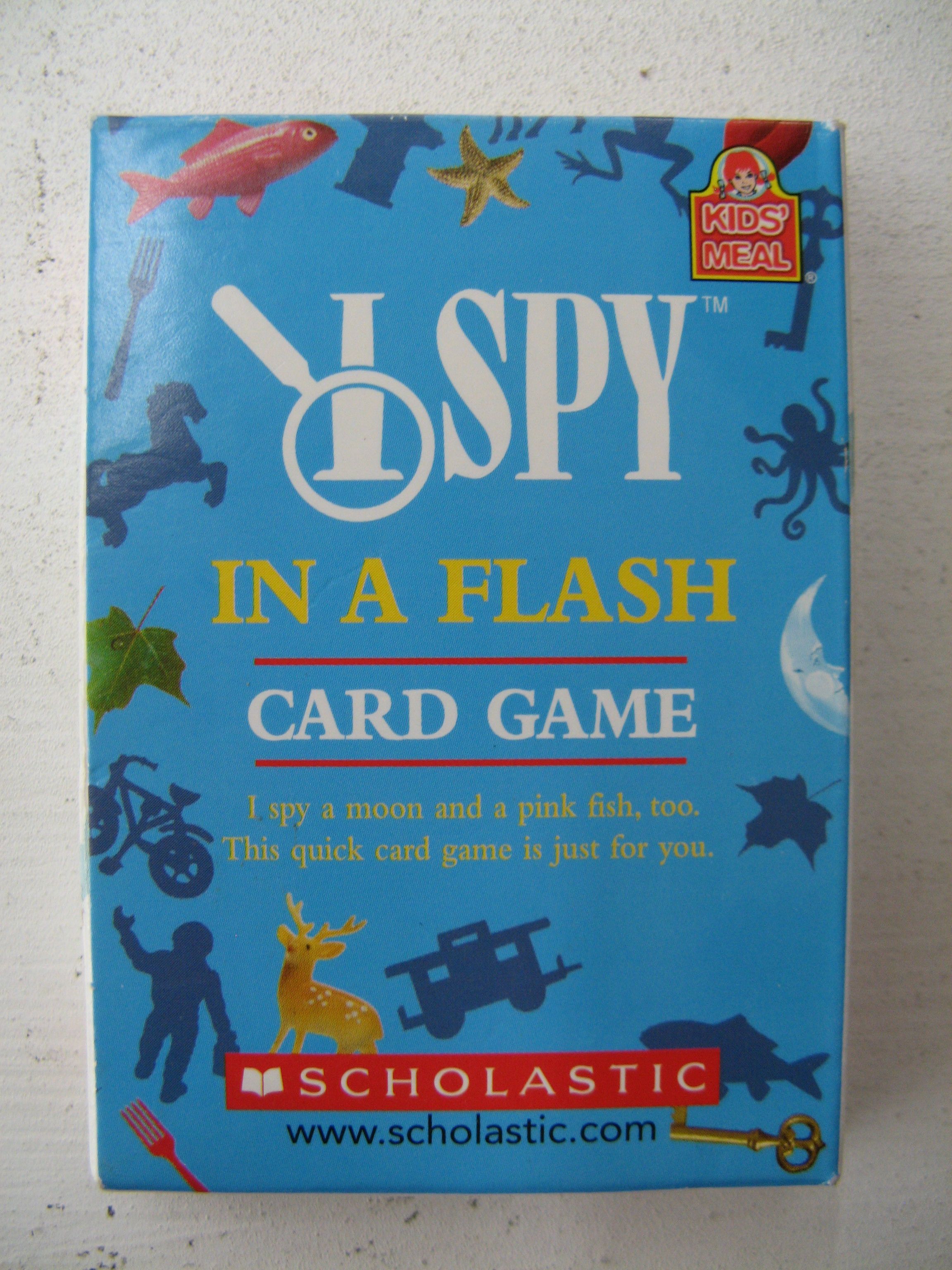Coperta I Spy In a Flash Card Game