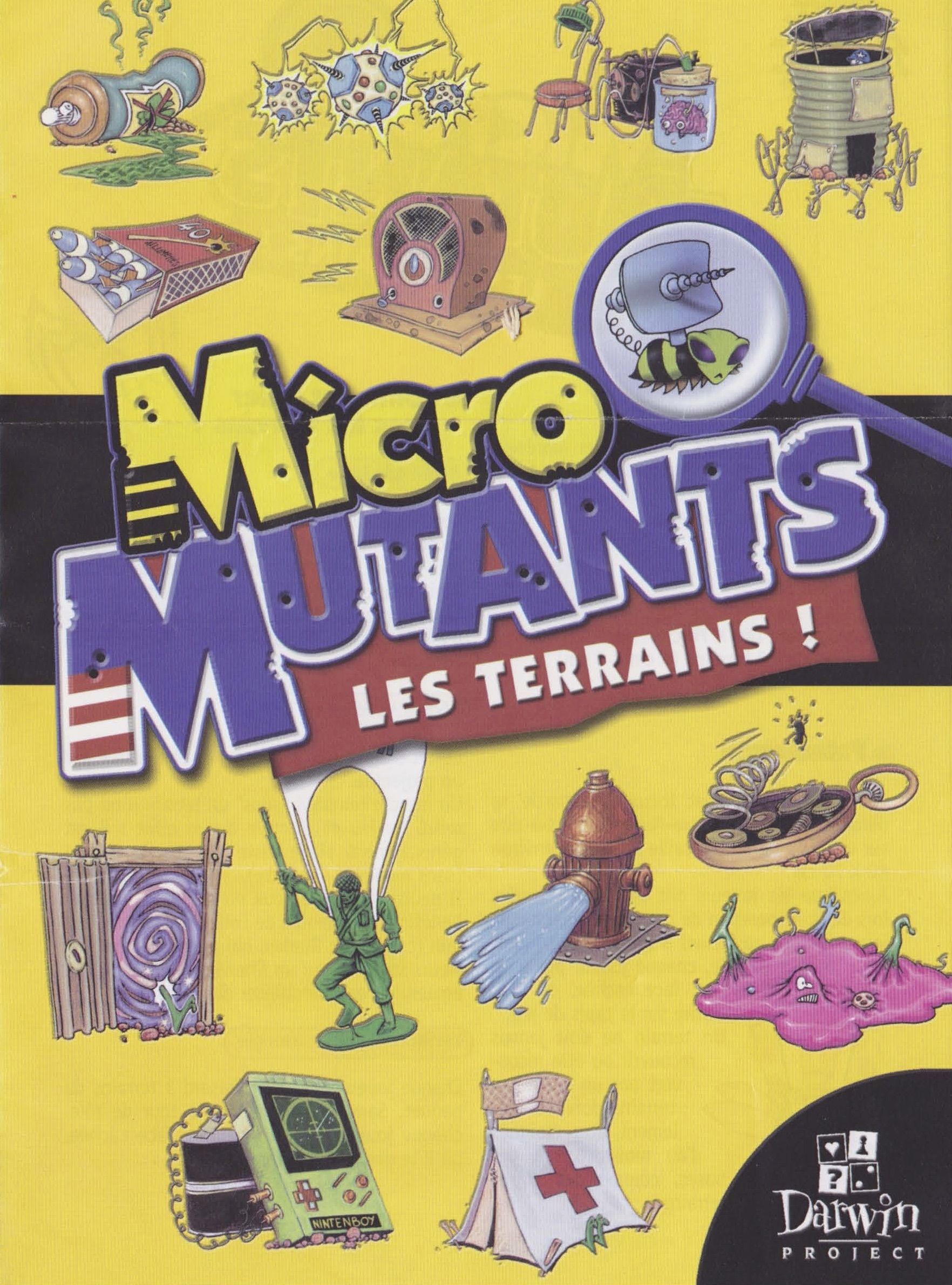 Micro Mutants: Les Terrains! box art