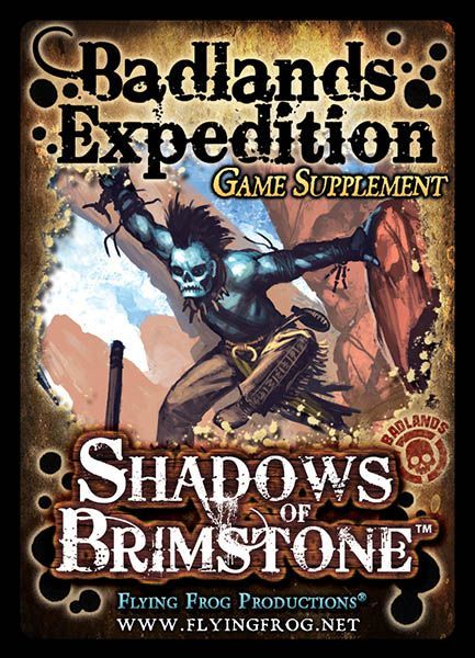 Shadows of Brimstone: Badlands Expedition Supplement box art