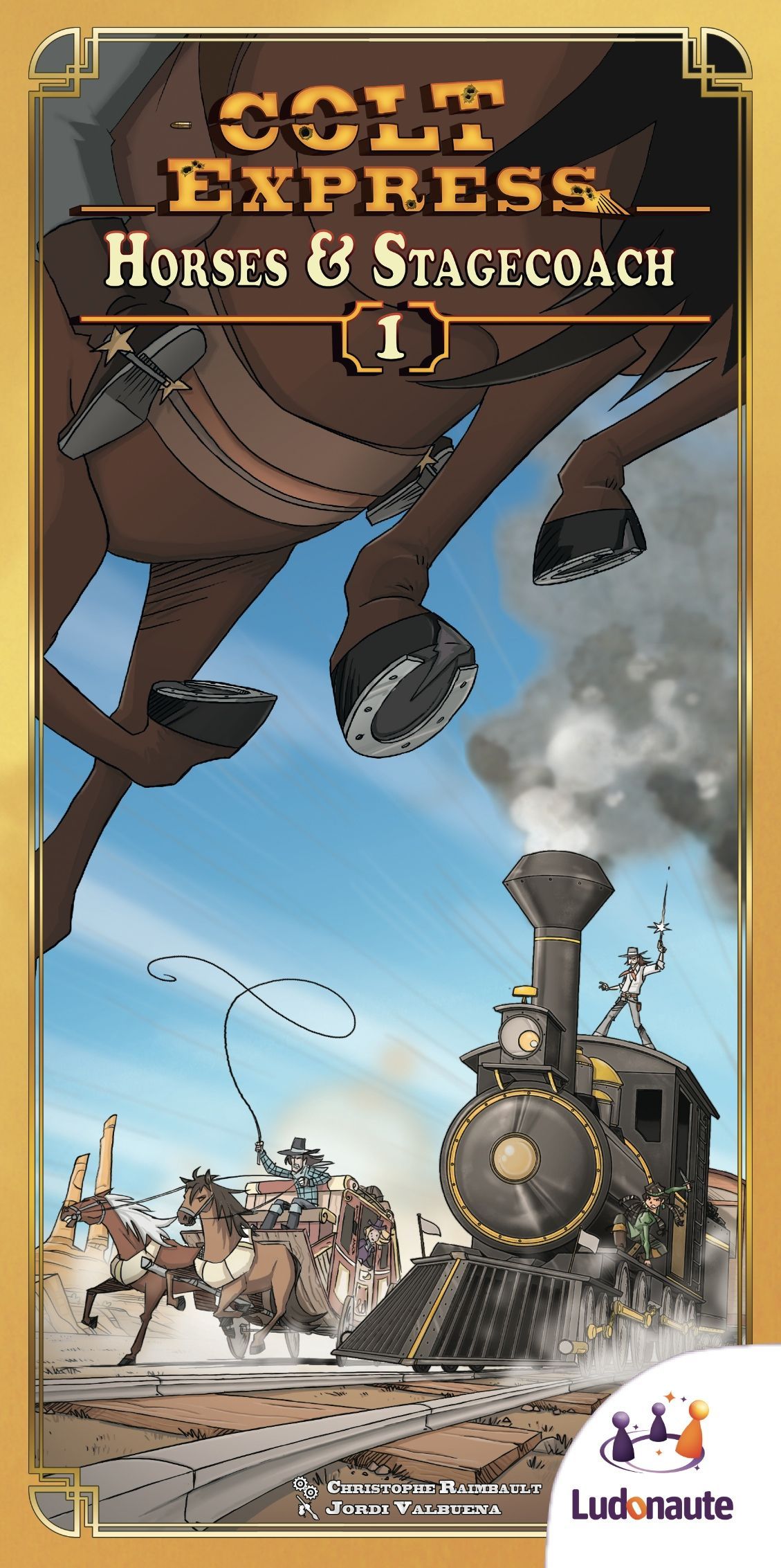 Colt Express: Horses & Stagecoach doboz