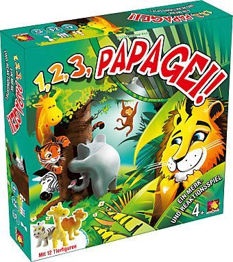 1, 2, 3, Papagei! box art