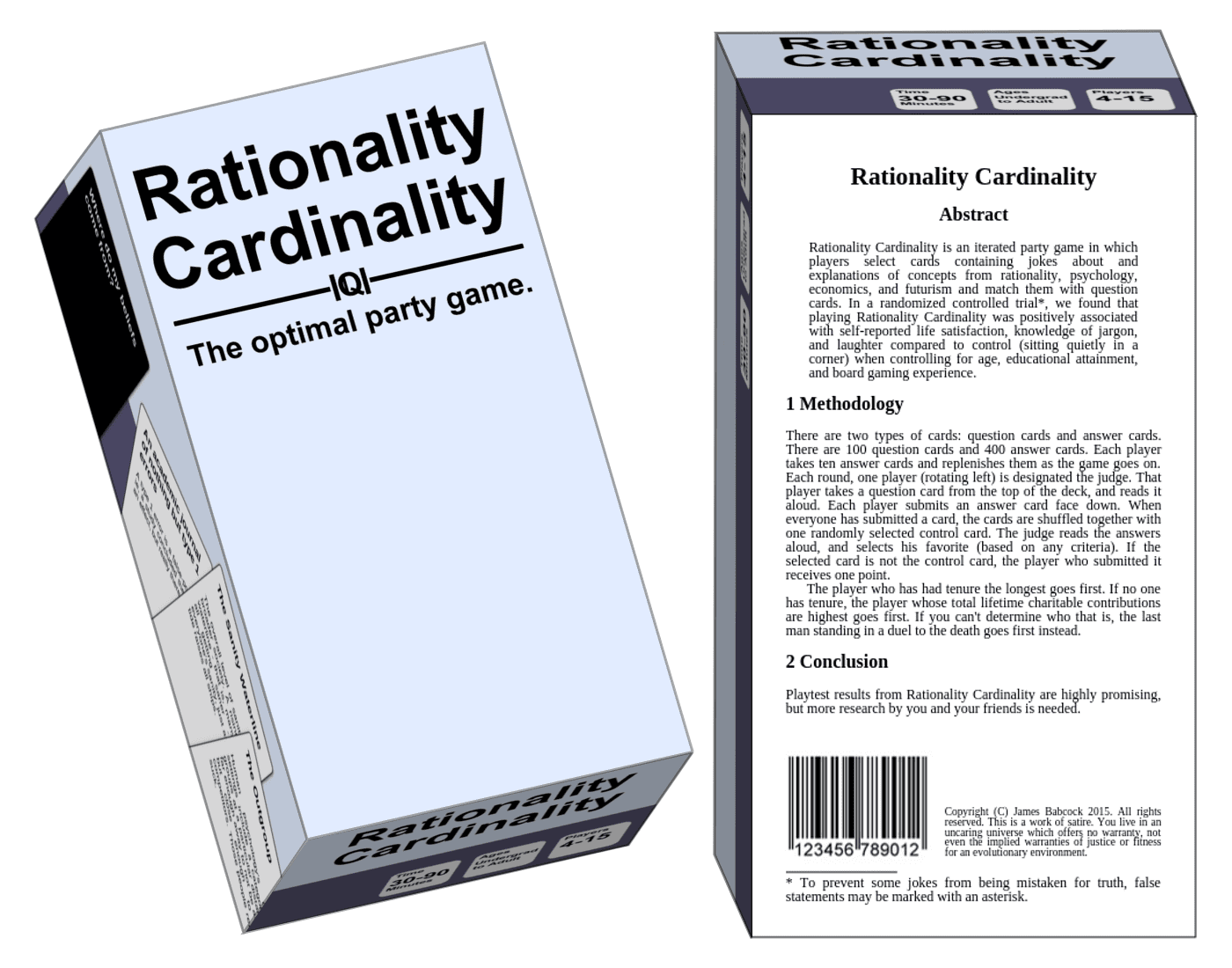 Rationality Cardinality box art