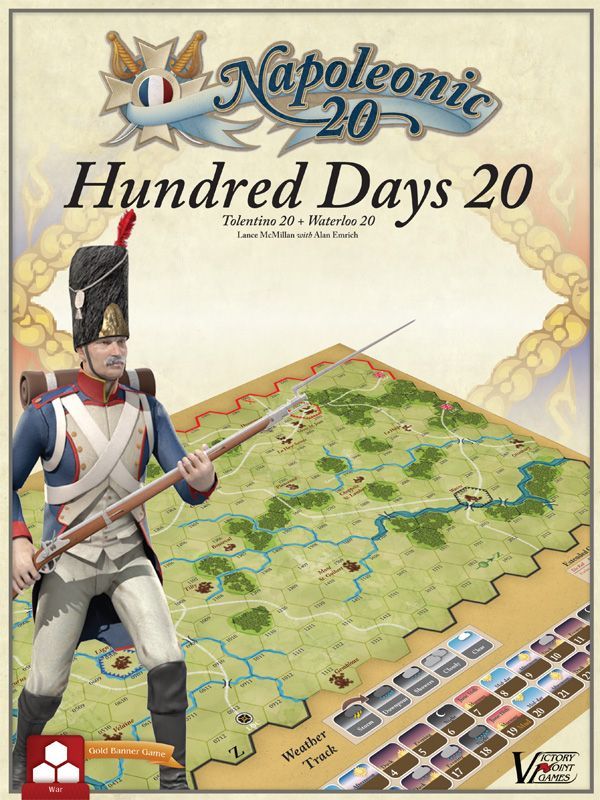 Hundred Days 20: Tolentino 20 + Waterloo 20 box art