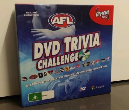 AFL DVD Trivia Challenge doboz