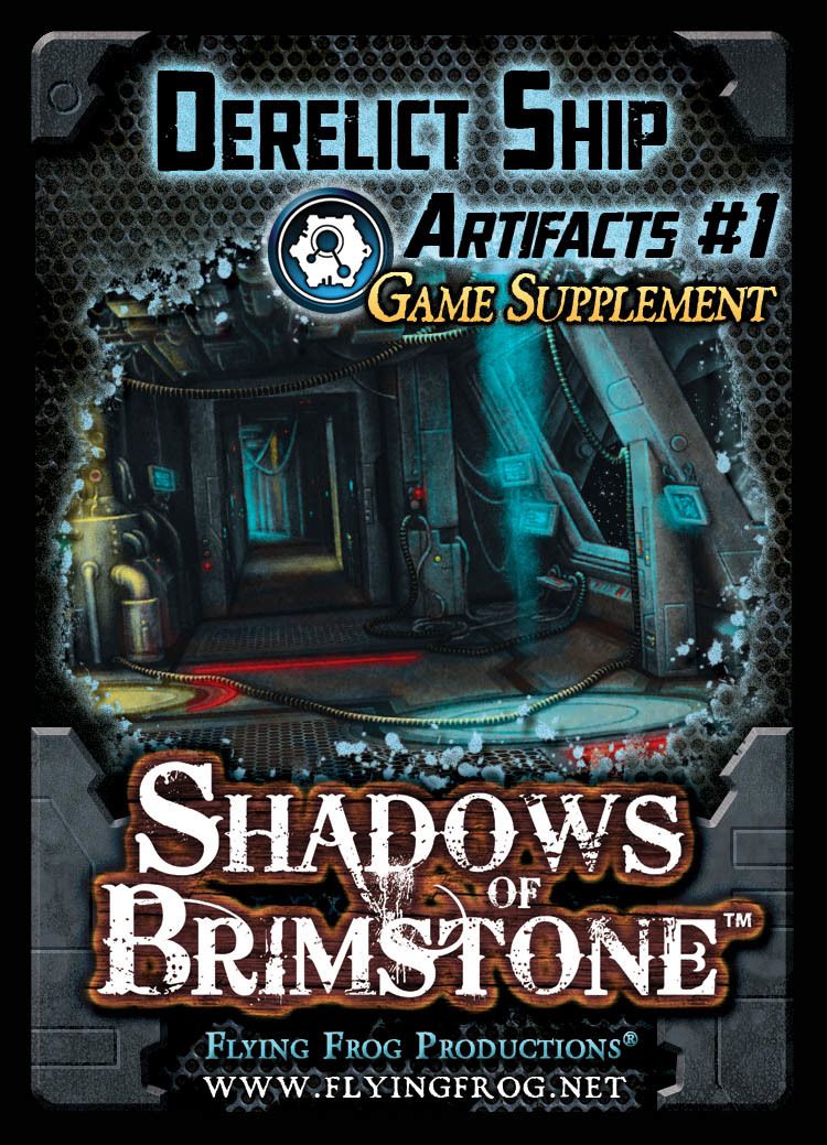 Shadows of Brimstone: Derelict Ship Artifacts #1 Game Supplement box art