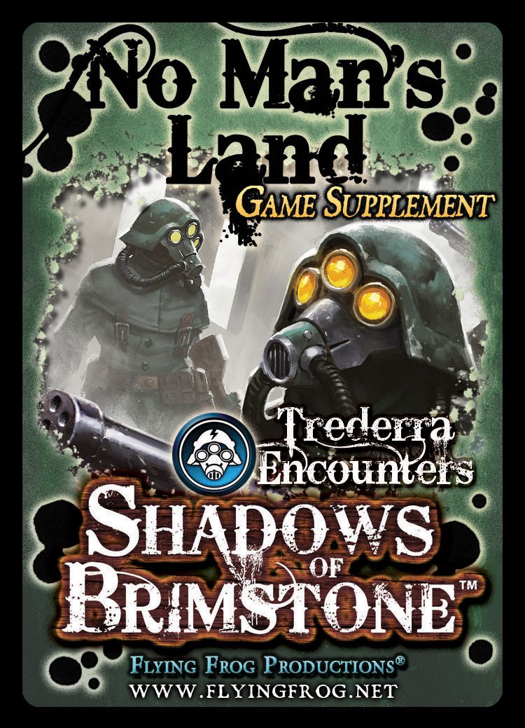 Shadows of Brimstone: No Man's Land Game Supplement doboz