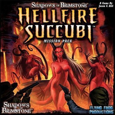 Shadows of Brimstone: Hellfire Succubi Mission Pack box art