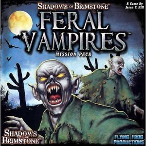 Shadows of Brimstone: Feral Vampires Mission Pack box art