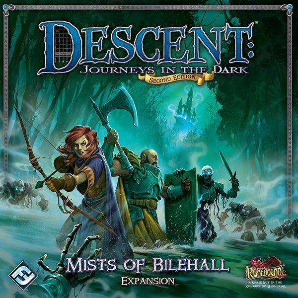 Descent: Journeys in the Dark (Second Edition) – Mists of Bilehall box art