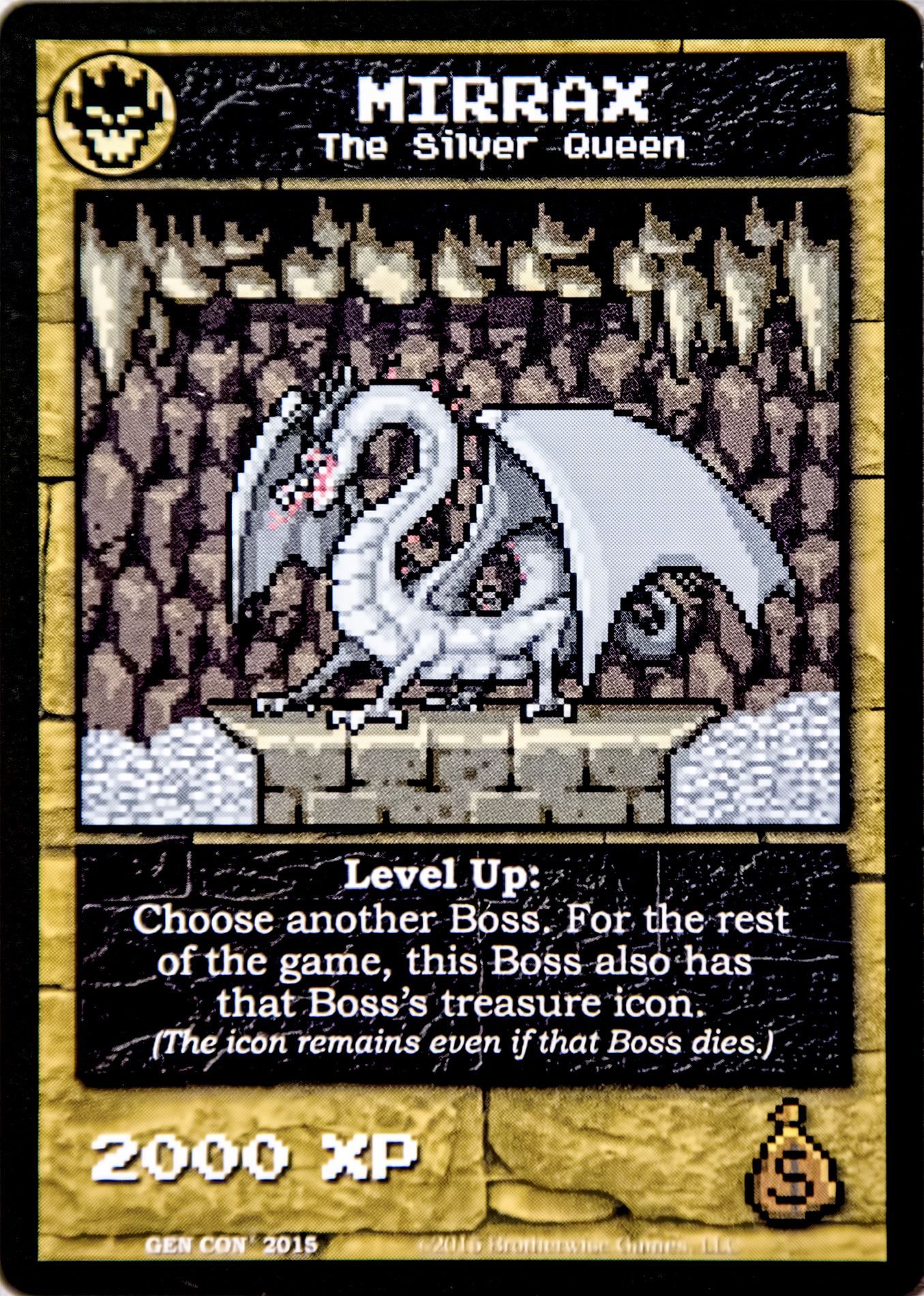Coperta Boss Monster: Mirrax Promo Card