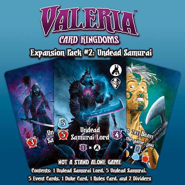 Coperta Valeria: Card Kingdoms – Expansion Pack #02: Undead Samurai