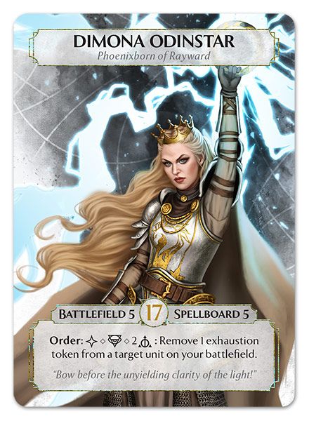 Ashes: Dimona Odinstar Promo Cards box art