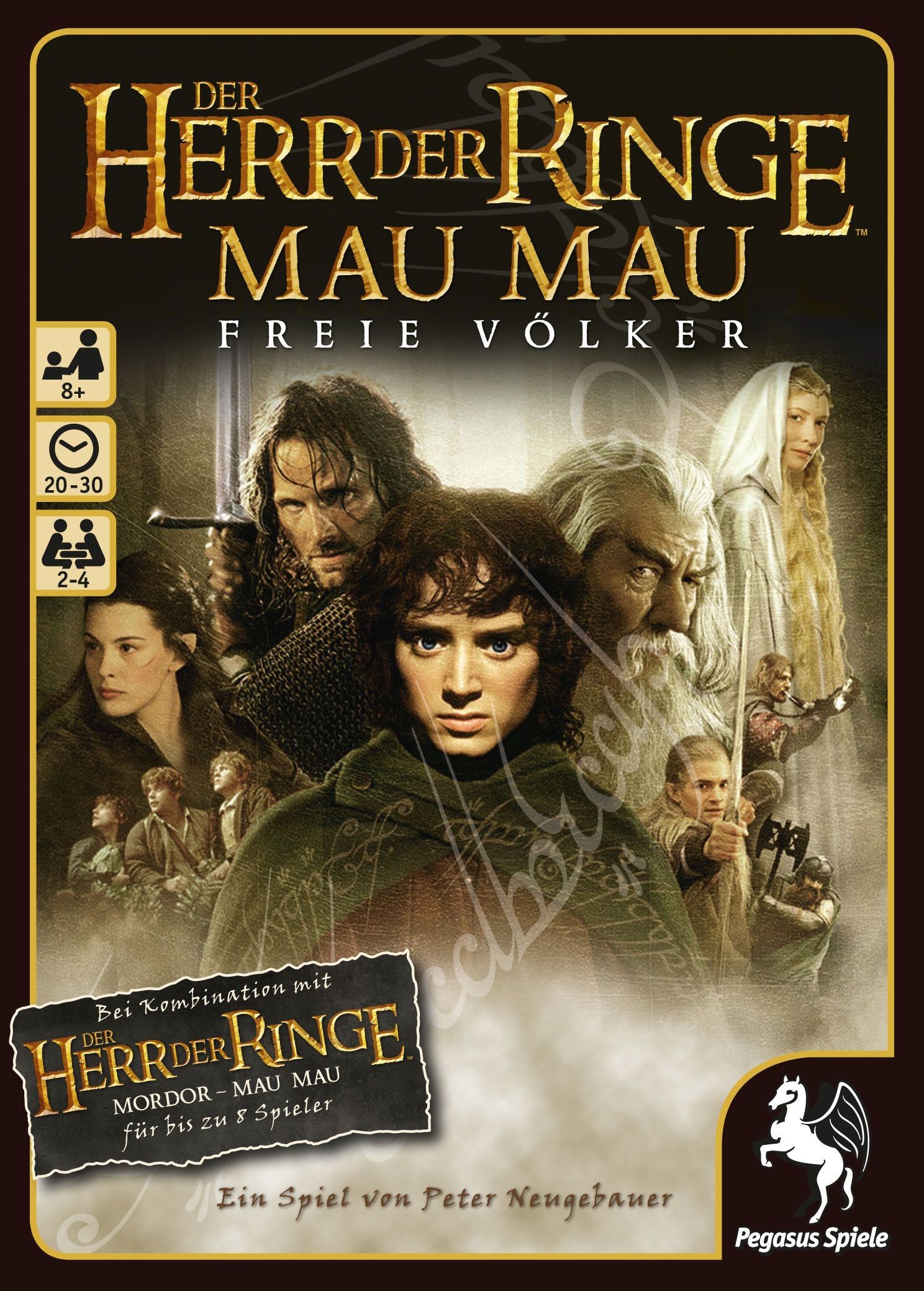 Coperta Herr der Ringe Mau Mau: Freie Völker