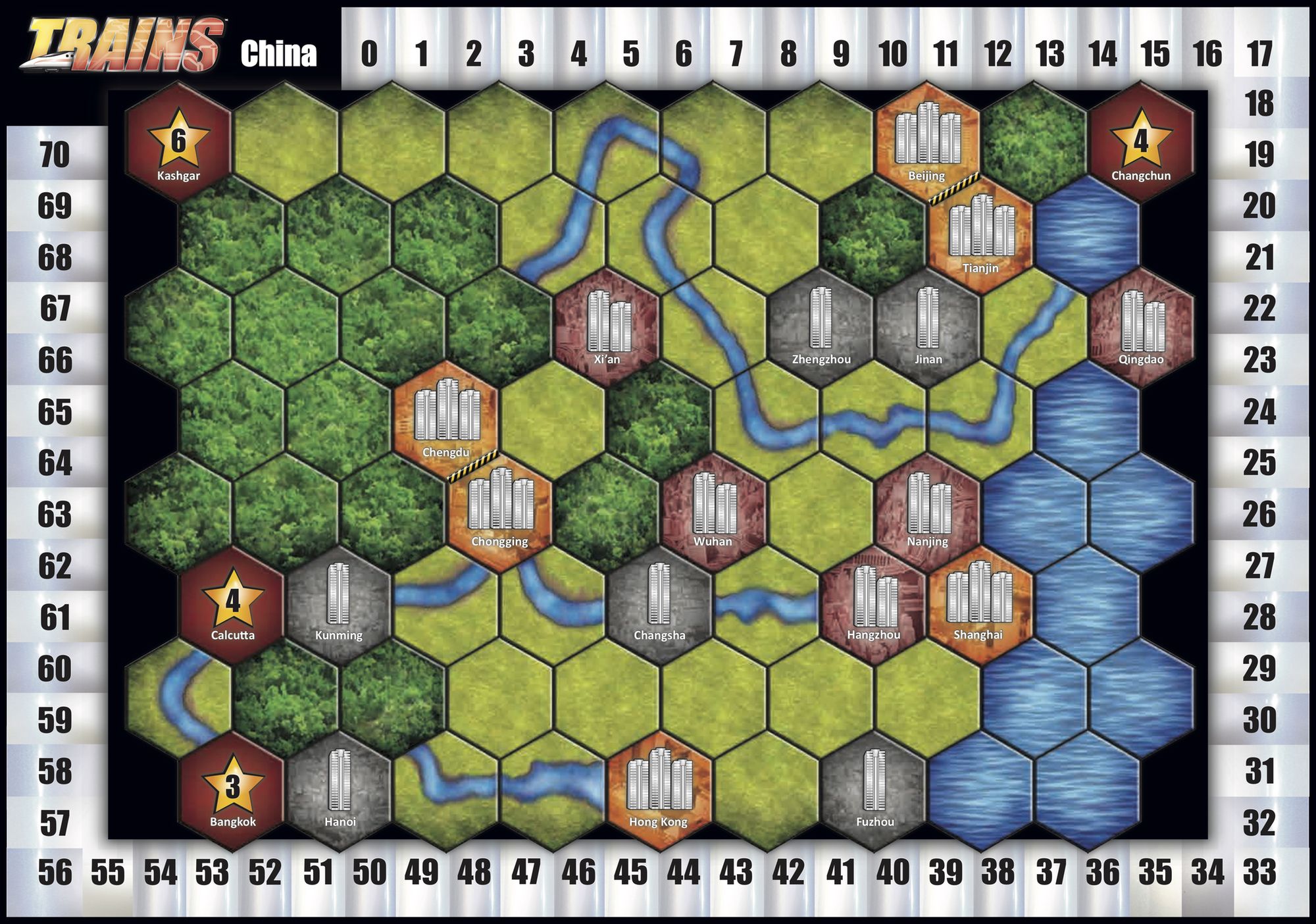Trains: Bay Area & China box art