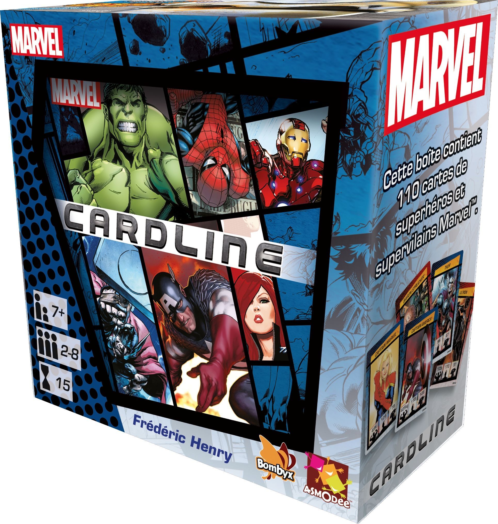 Cardline: Marvel box art