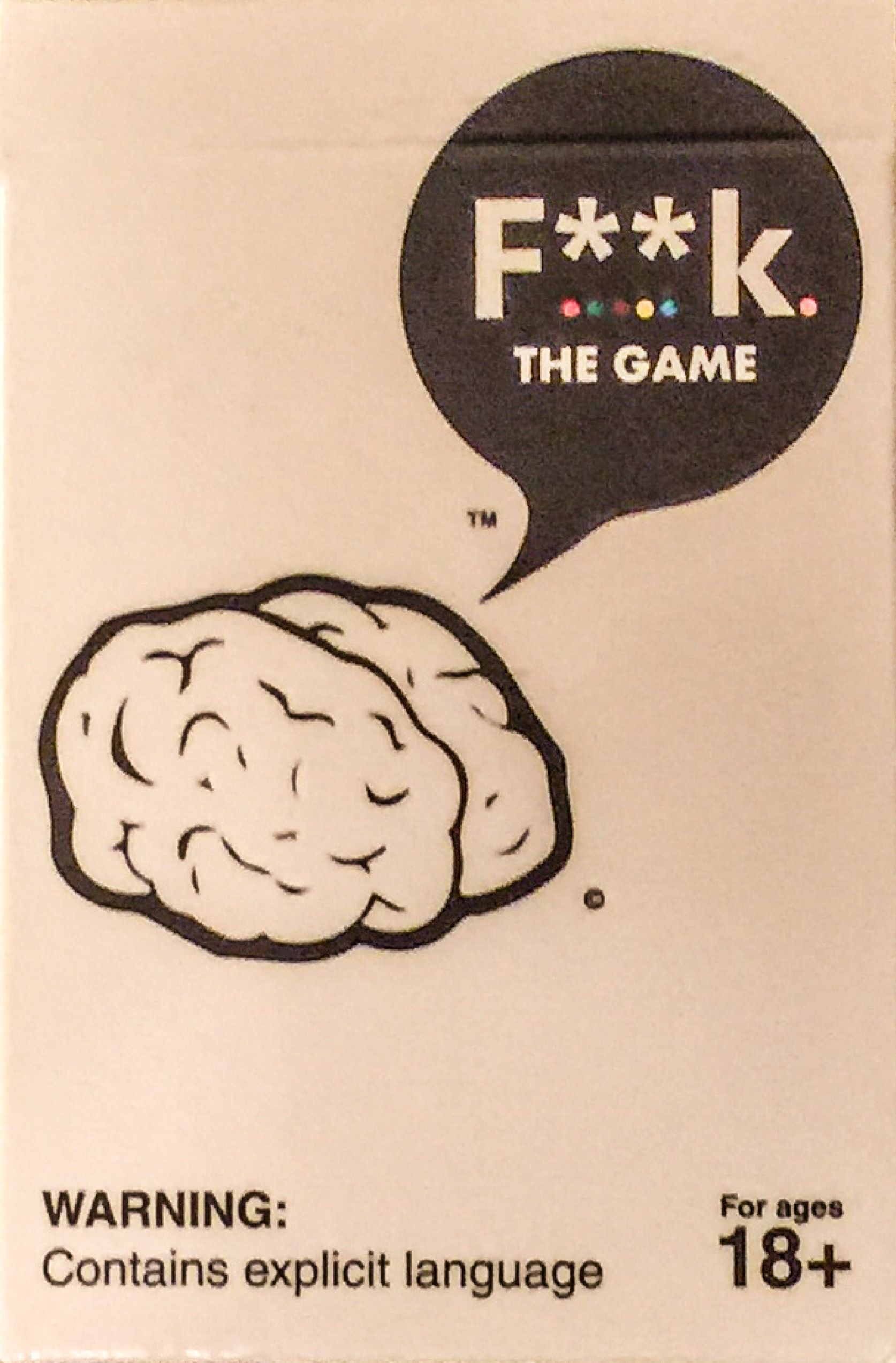 F**k. The Game doboz