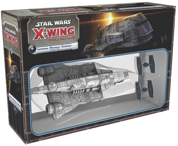 Star Wars: X-Wing Miniatures Game – Imperial Assault Carrier Expansion Pack box art