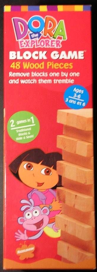 Dora the Explorer Block Game box art