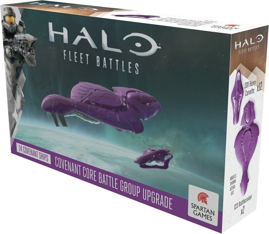 Halo: Fleet Battles – Covenant Core Battle Group Upgrade box art