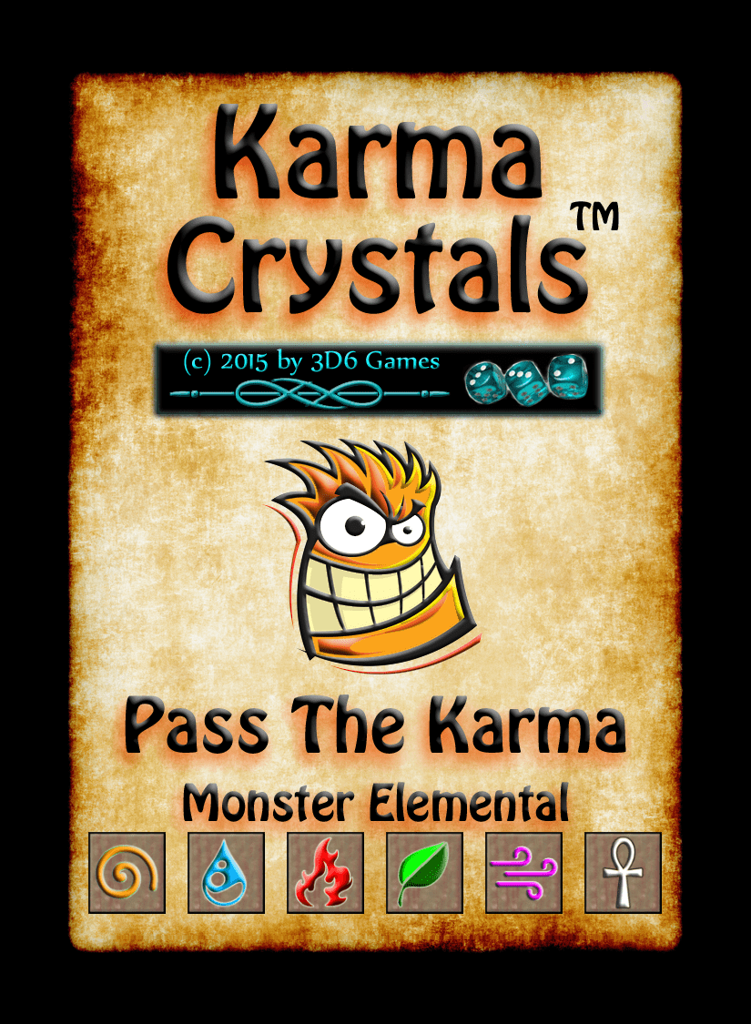 Karma Crystals: Pass The Karma box art