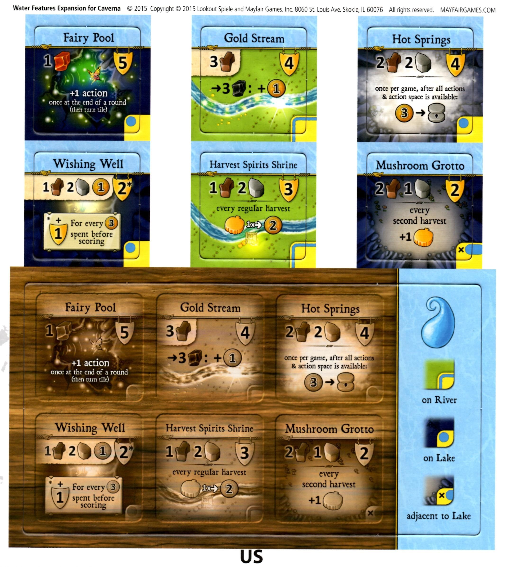 Caverna: Water Expansion box art
