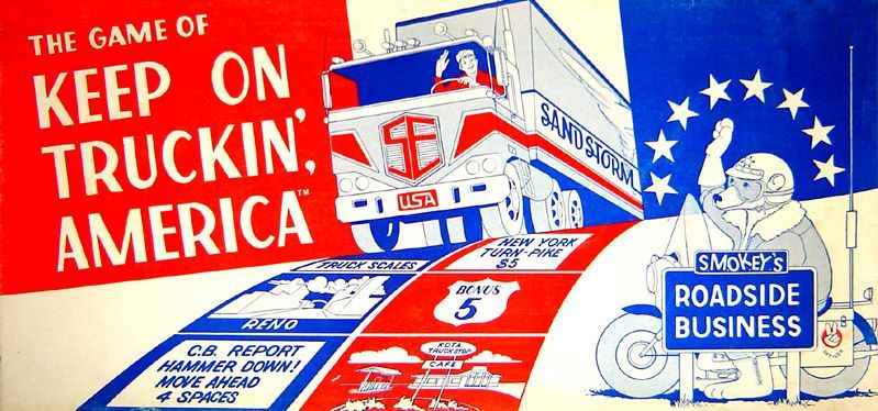 Keep On Truckin' America box art