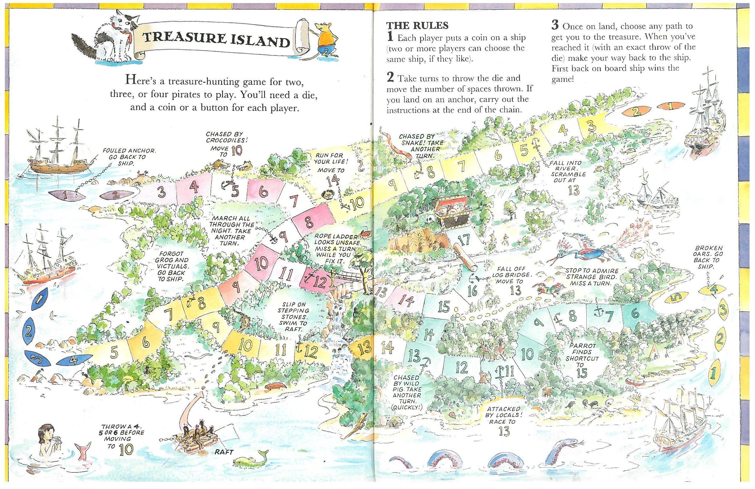Treasure Island doboz