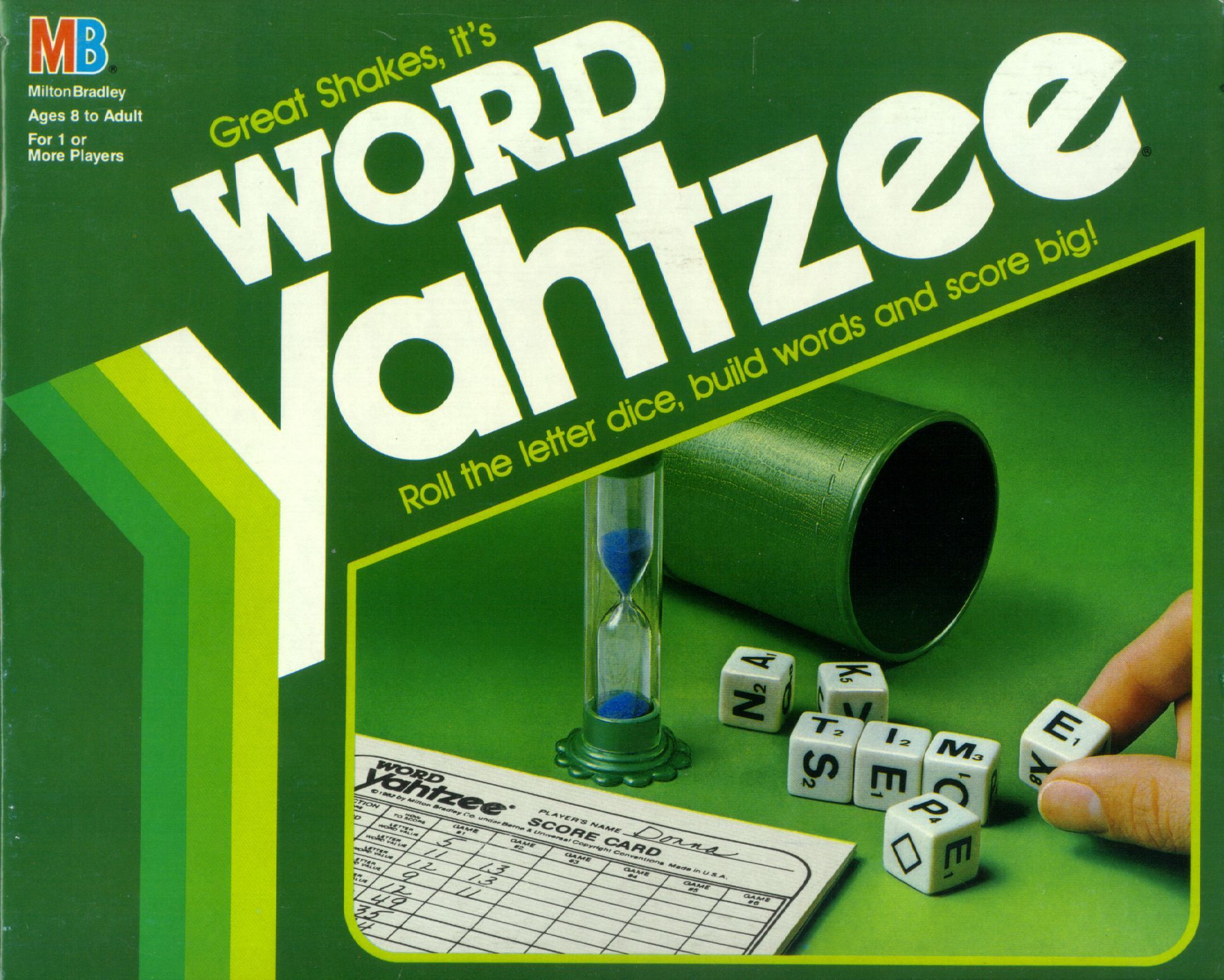 Coperta Word Yahtzee