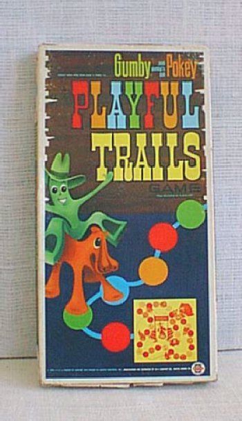 Gumby and Pokey Playful Trails Game box art