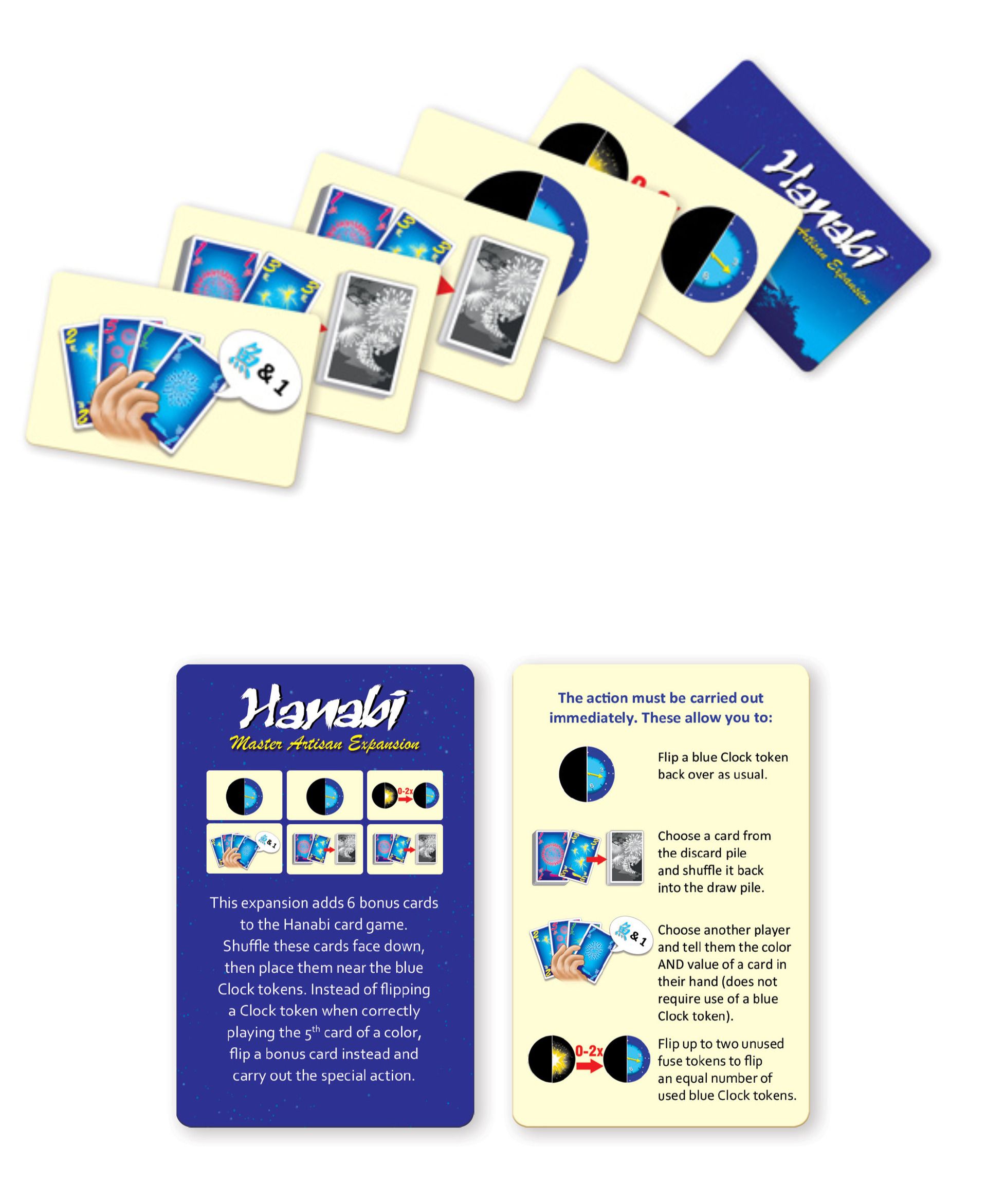 Hanabi: Master Artisan Expansion (English Deluxe Edition) box art