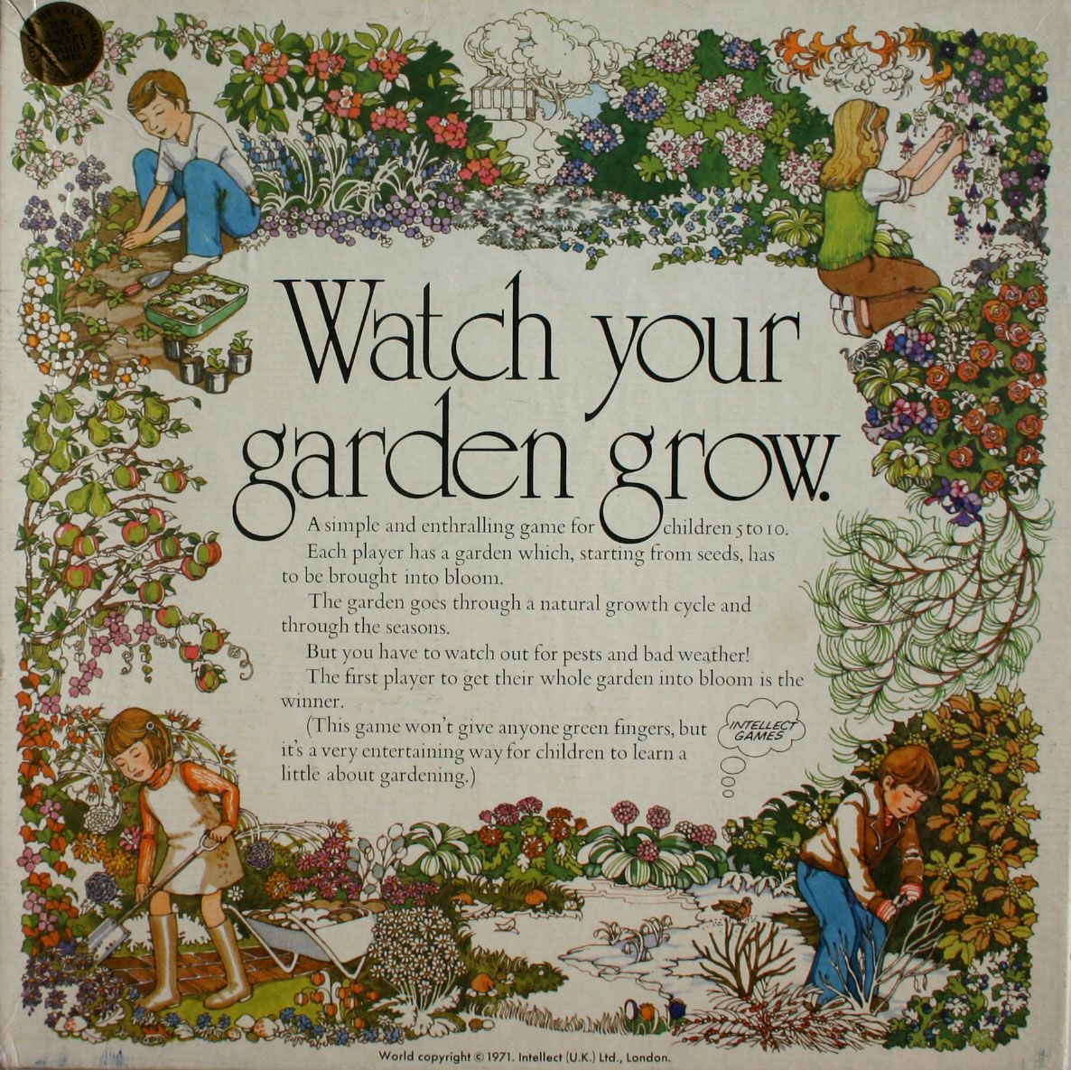 Watch Your Garden Grow box art