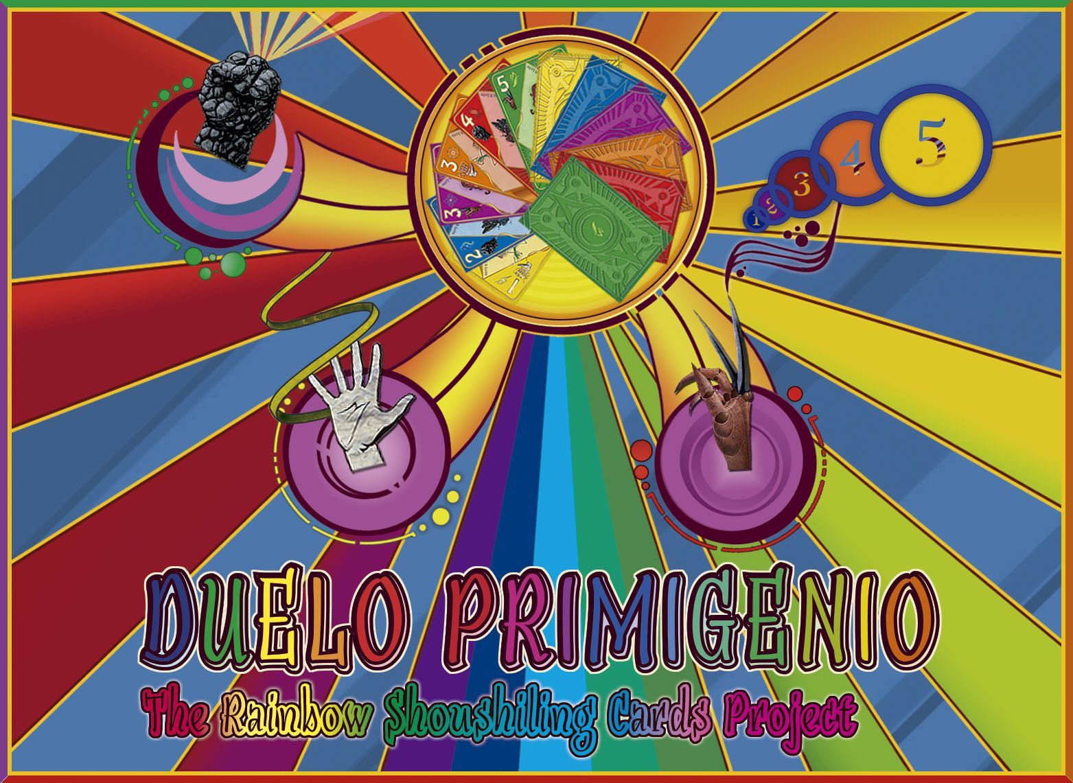 Duelo Primigenio: The Rainbow Shoushiling Cards Project doboz