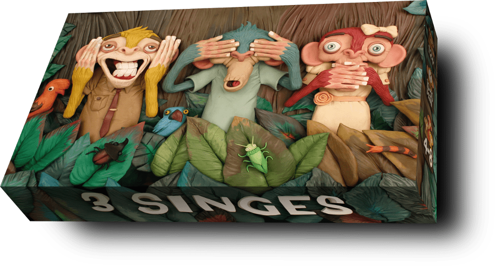 3 Monkeys doboz
