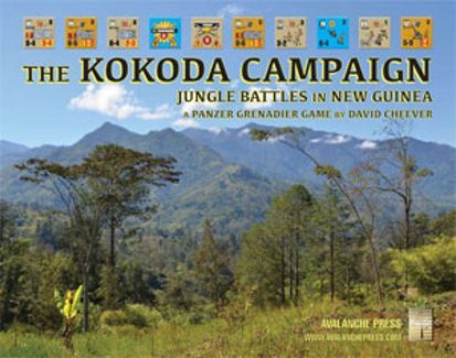 The Kokoda Campaign: Jungle Battles in New Guinea – A Panzer Grenadier Game box art