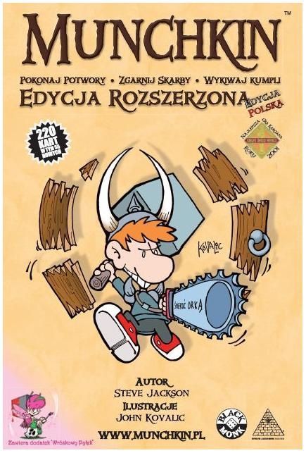 Munchkin Edycja Rozszerzona doboz