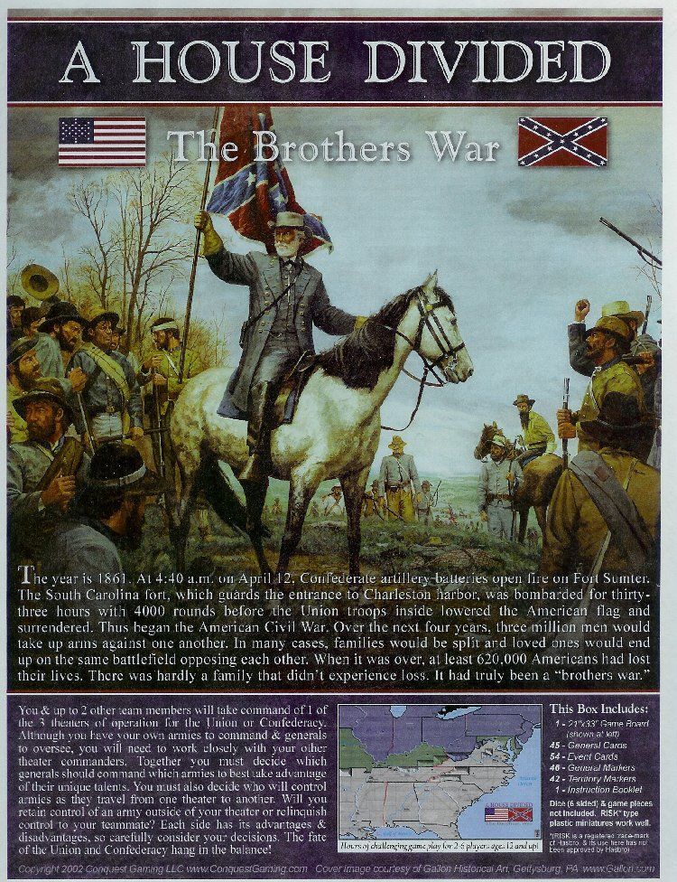 A House Divided: The Brothers War box art