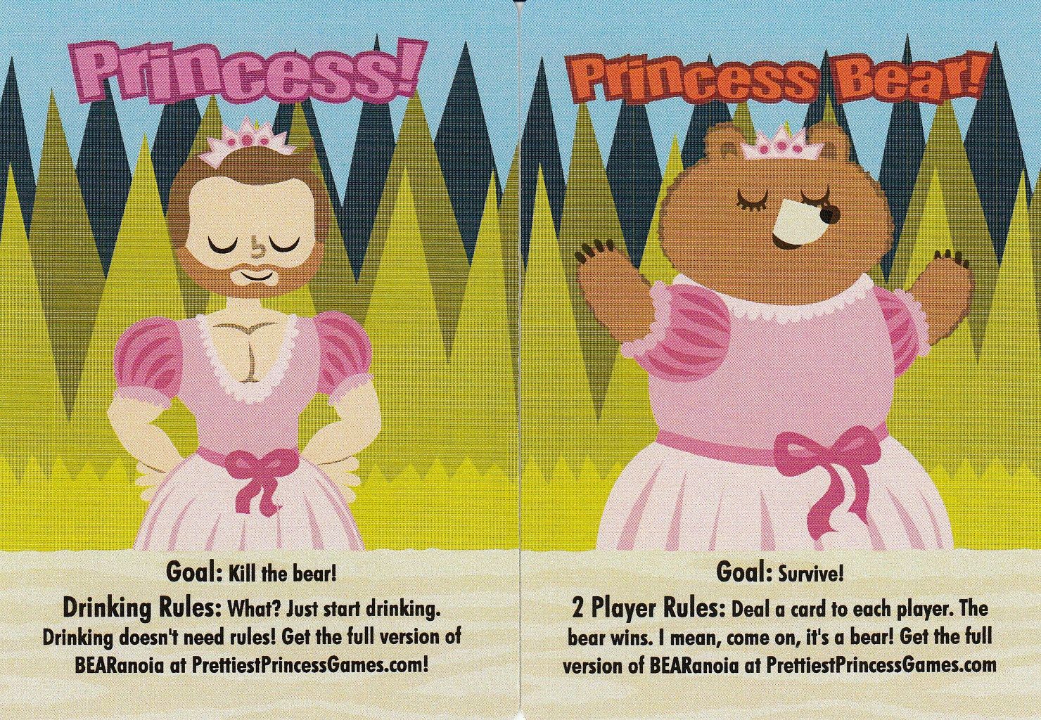 BEARanoia! Princess Promo box art