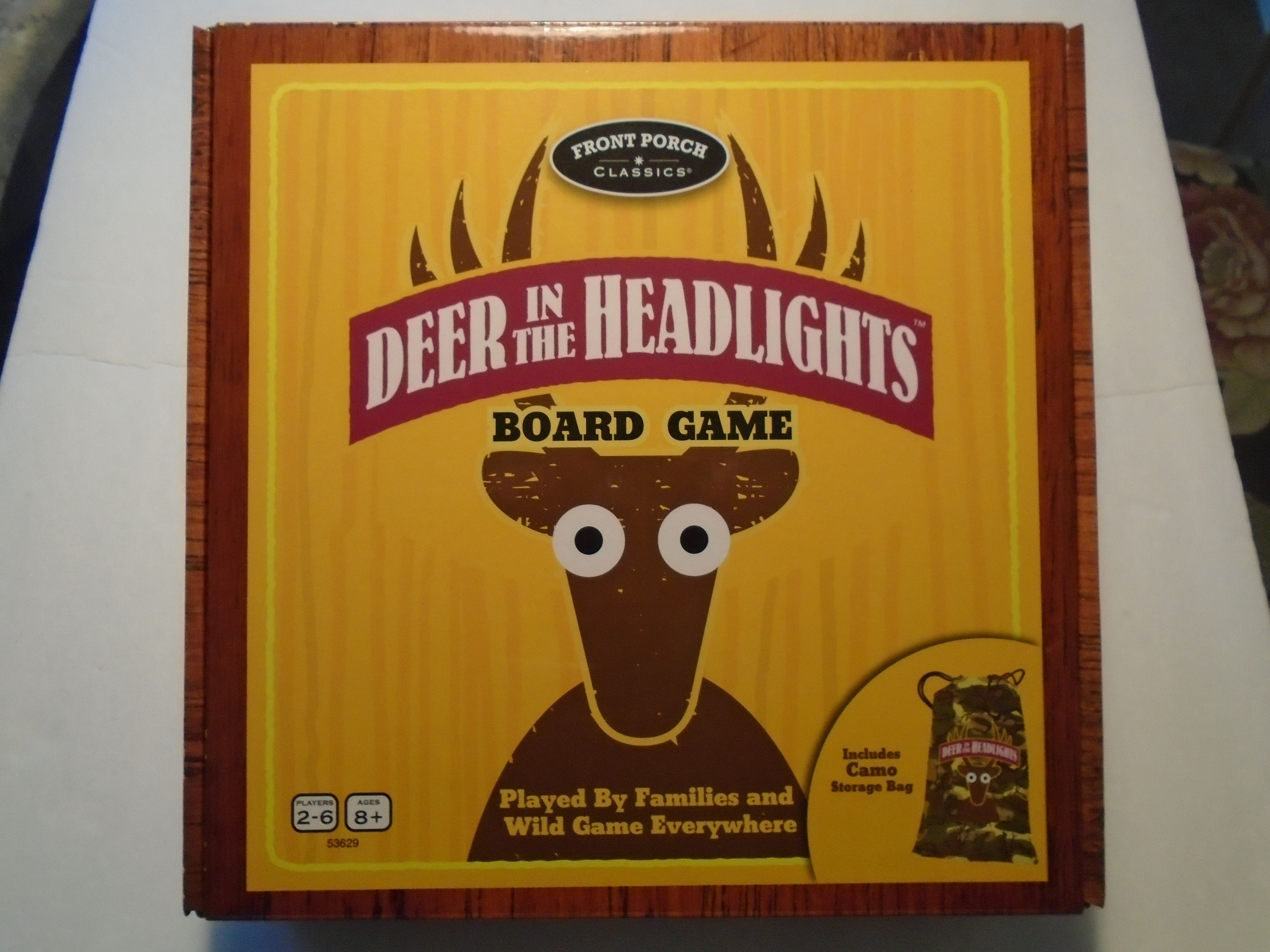 Deer in the Headlights Board Game box art