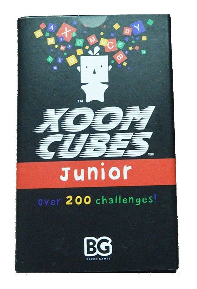 Xoom Cubes Challenge Cards: Junior box art
