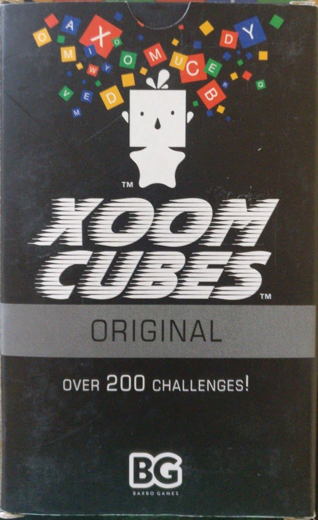 Xoom Cubes Challenge Cards: Original box art