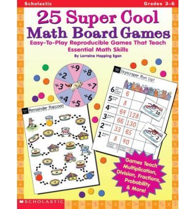 25 Super Cool Math Board Games box art