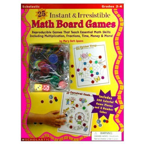 Coperta 25 Instant & Irresistible Math Board Games (Grades 2-4)