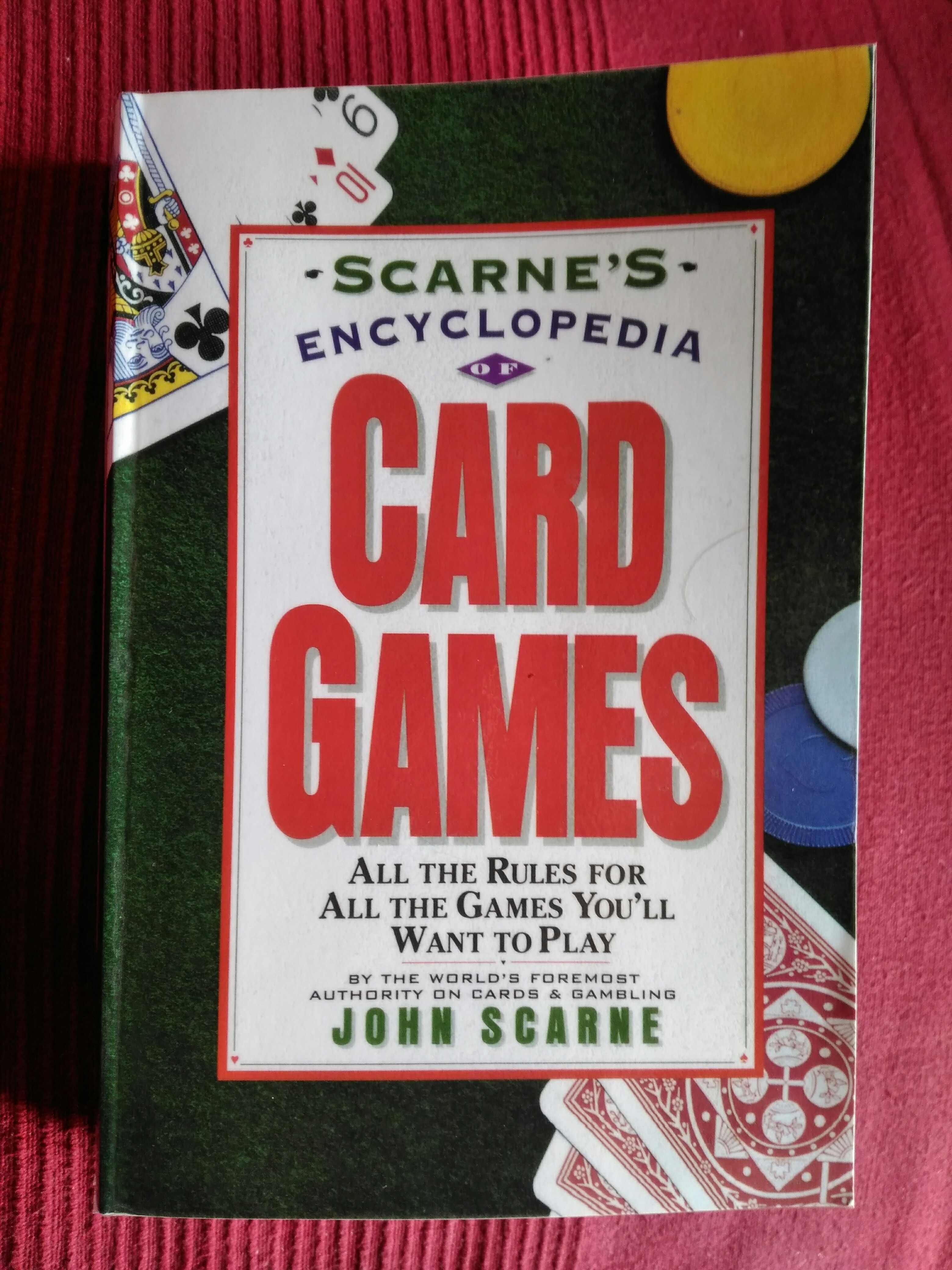 Scarne's Encyclopedia of Games box art