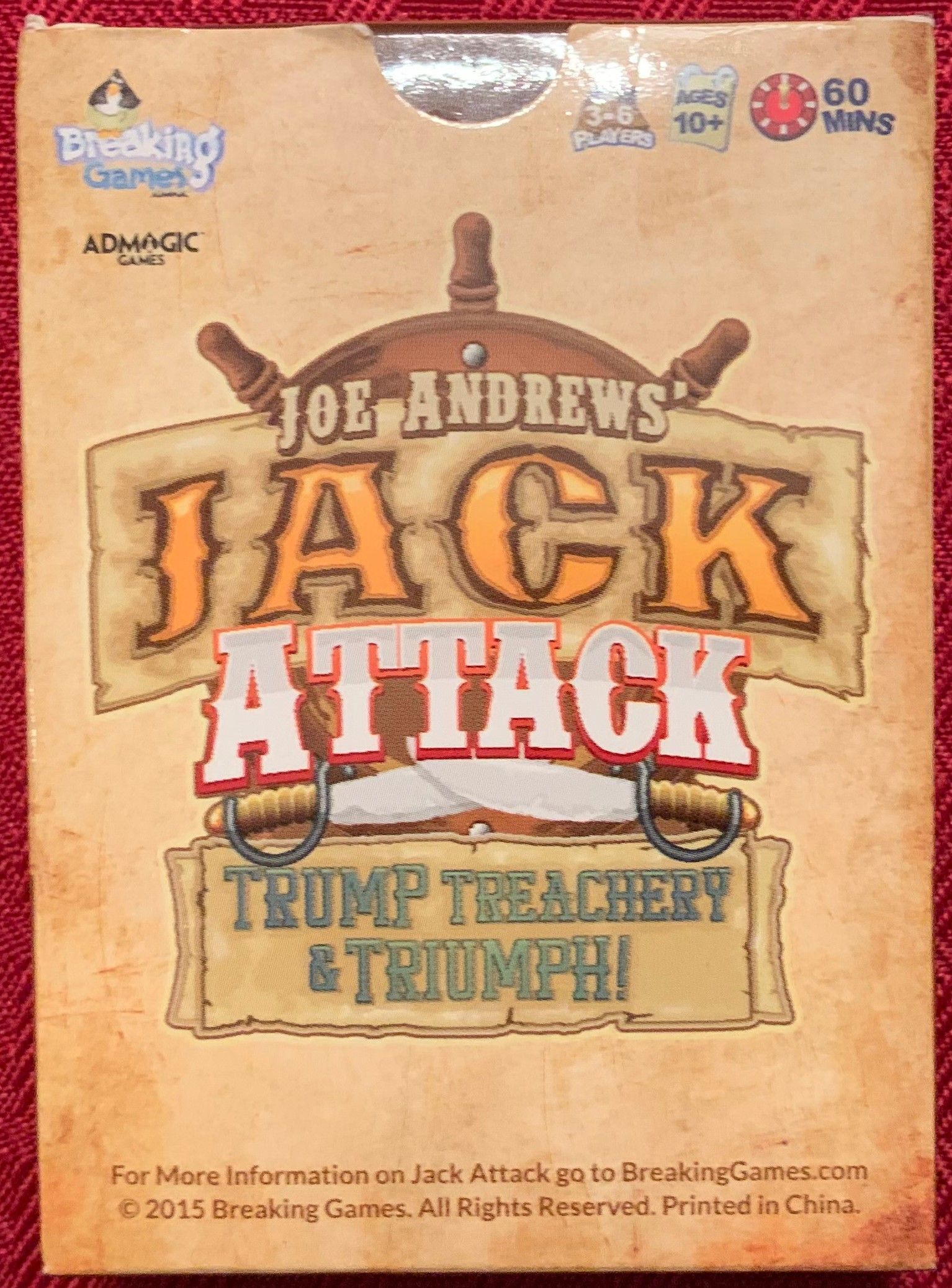 Jack Attack box art