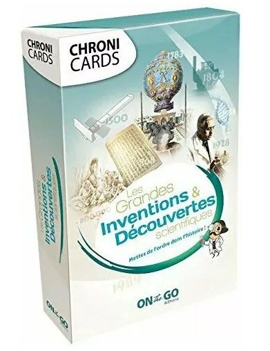 Chronicards: Les grandes inventions et découvertes scientifiques box art