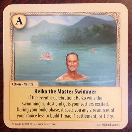 The Rivals for Catan: Heiko the Master Swimmer box art