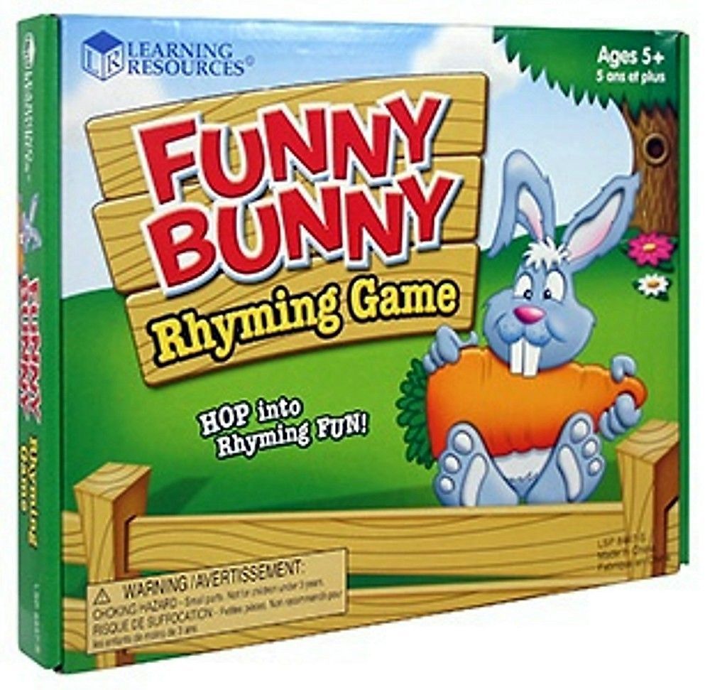 Coperta Funny Bunny Rhyming Game