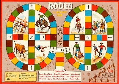 Rodeo, The Wild West Game box art