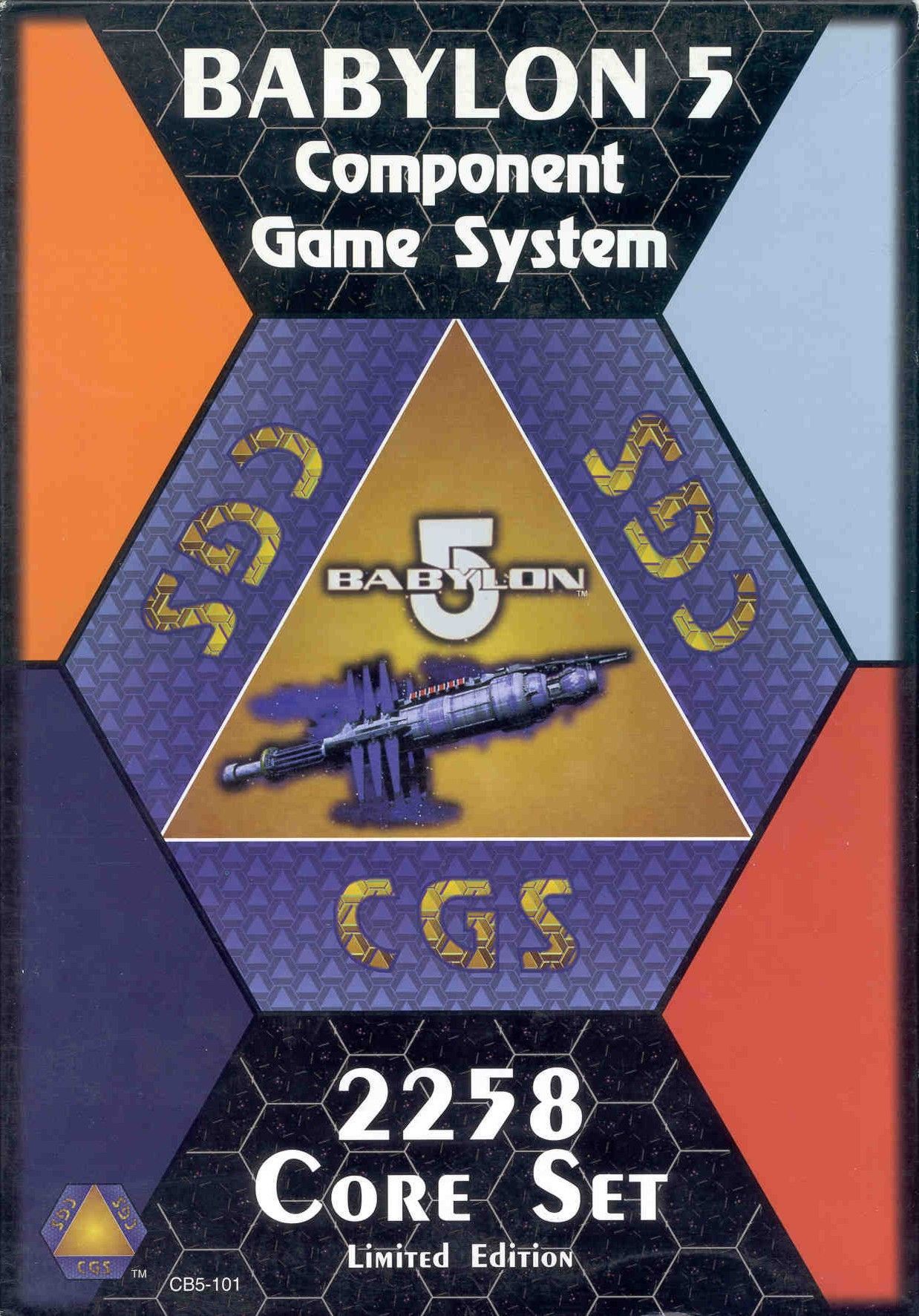 Coperta Babylon 5 Component Game System: Core Sets
